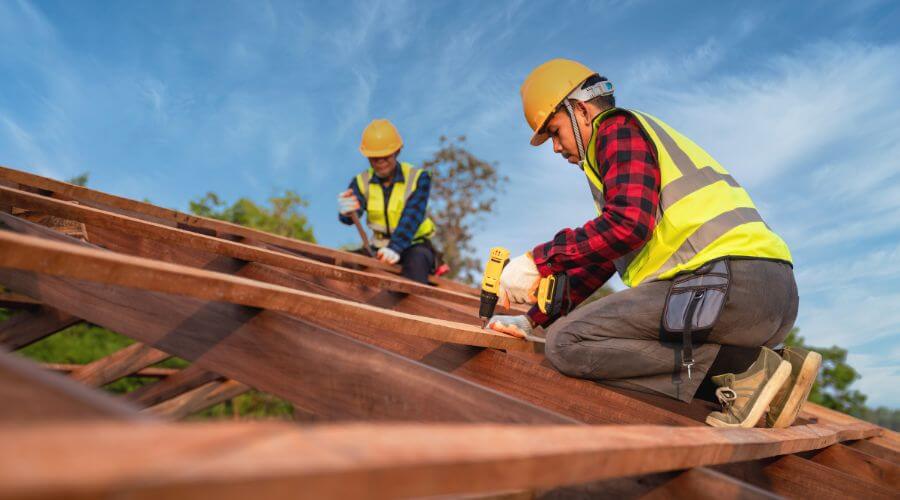Professional metal roof installation in South Bend, TX